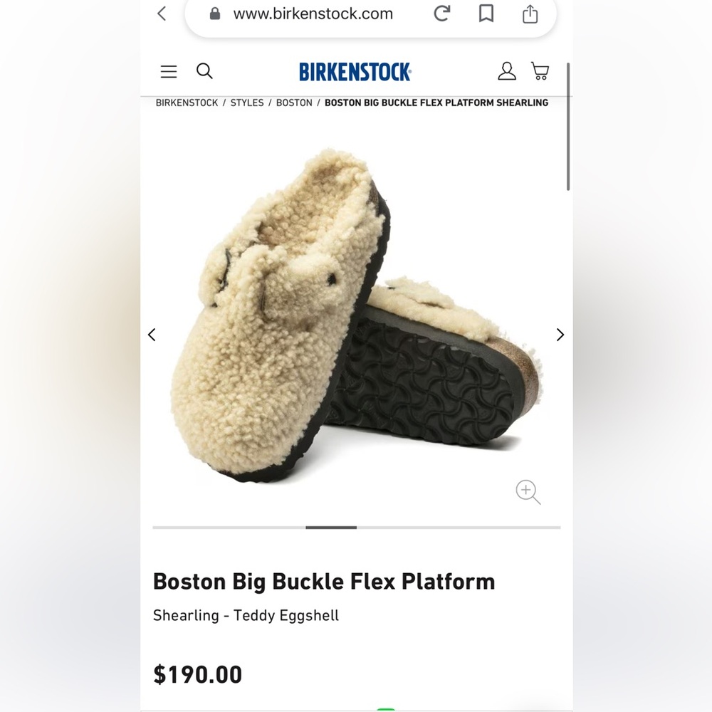 Boston Big Buckle Flex Platform